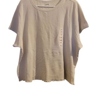 Old Navy NWT Casual White Women's Top Size 4X